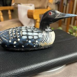 Handcrafted duck lint brush Figurine